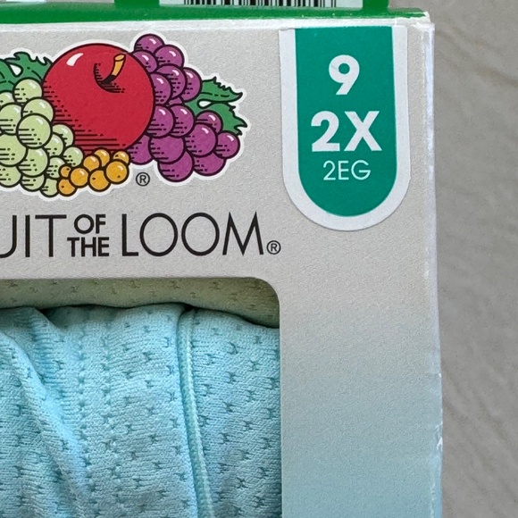 Fruit of the Loom Womens Breathable 6 Bikinis Tri Cool Comfort Underwear Sz 9 2X - Picture 6 of 11